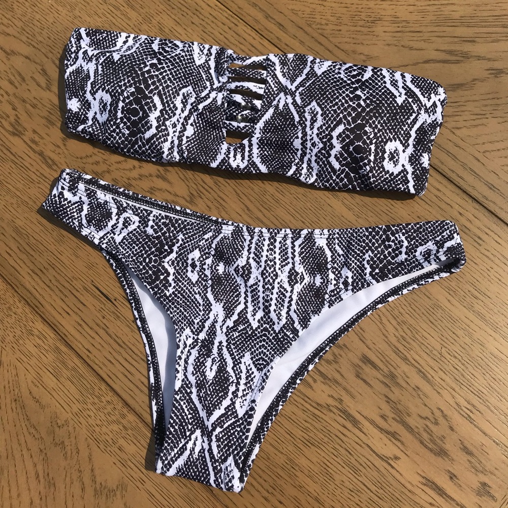 NEW Snakeskin Bathing Suit!